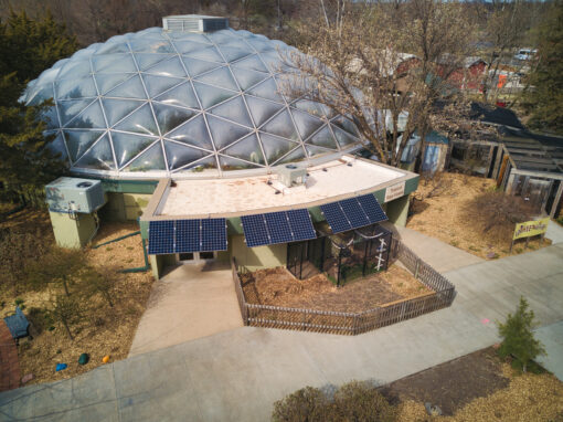 Topeka Zoo 13.4 kW SunPower Solar PV Awning – Topeka, Kansas