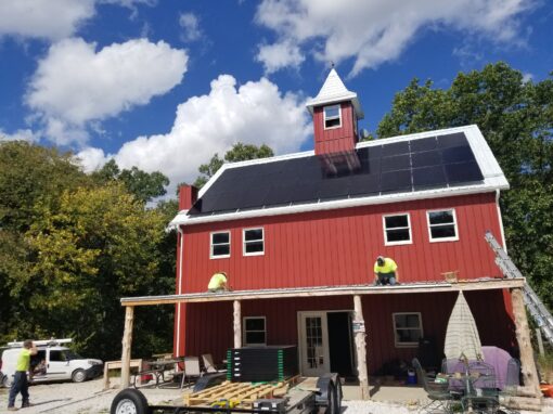 SunPower Residential Home Solar Array in Wright City, Missouri