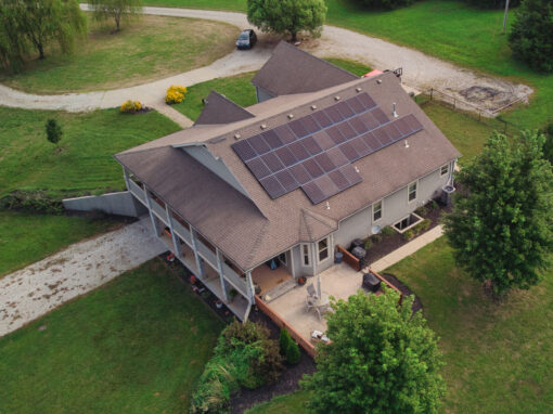 12.753 kW Residential SunPower Solar Installation in Lawrence, Kansas