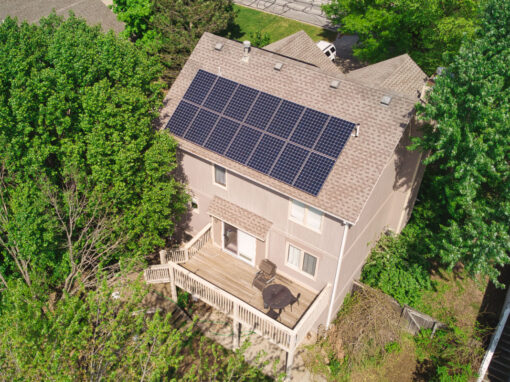 5.886 kW Residential SunPower Solar Installation in Lawrence, Kansas