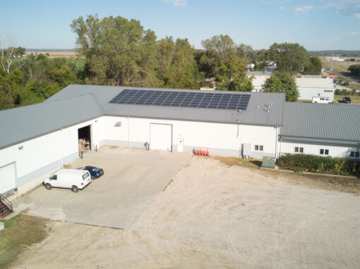 29.7 kW Commercial SunPower Solar Installation in Lawrence, Kansas