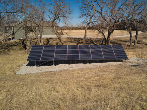 8.04 kW Residential SunPower Solar Installation in Perry, Kansas