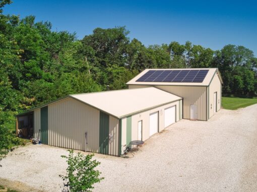 9.81 kW SunPower Commercial Solar Installation in Tonganoxie, Kansas