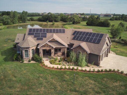 13.68 kW Residential SunPower Solar Installation in Lawrence, Kansas