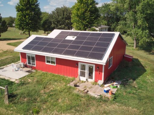 9 kW Residential SunPower Solar Installation in Oskaloosa, Kansas