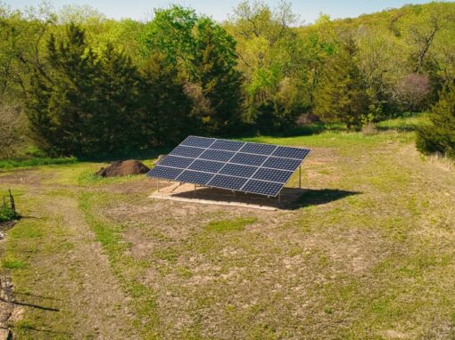 6.56 kW Residential SunPower Solar Installation in Perry, Kansas