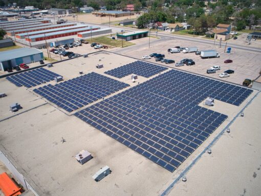 200 kW Commercial SunPower Solar Installation in Hutchinson, Kansas